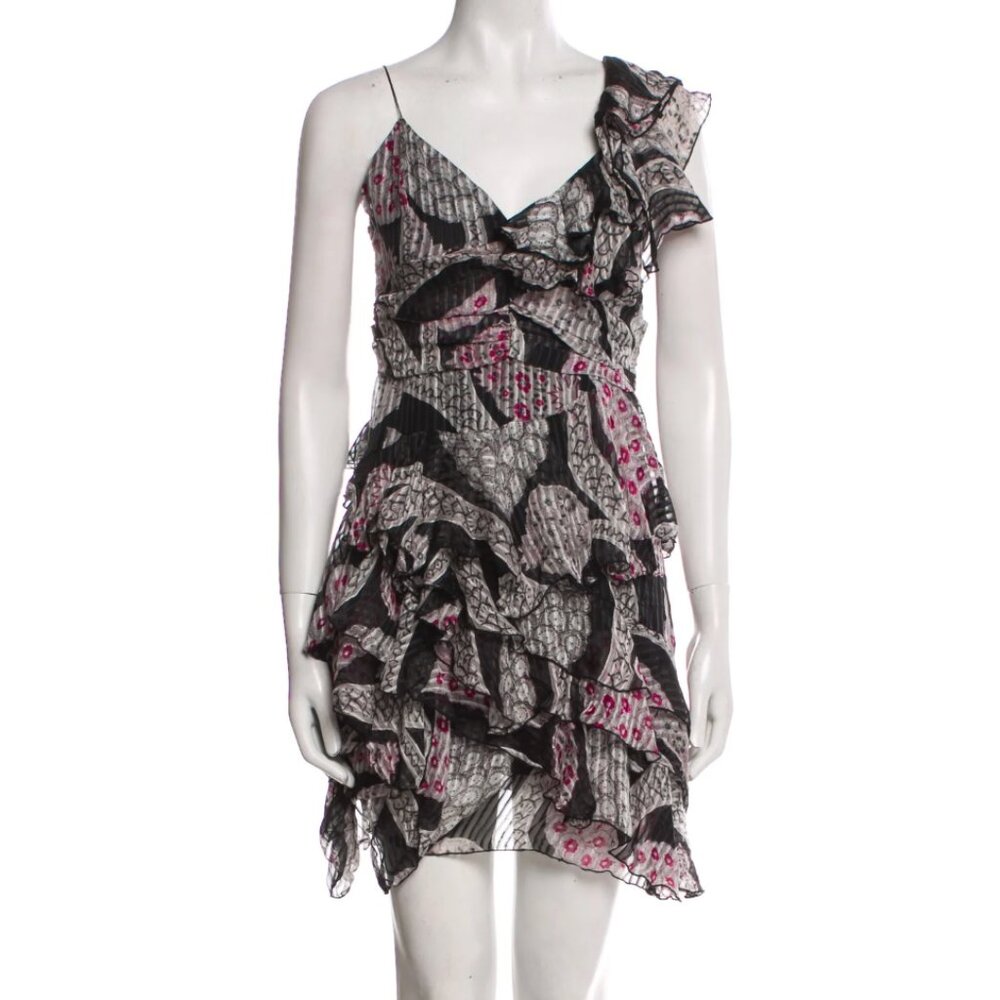 Isabel Marant Enta Silk Mini Dress